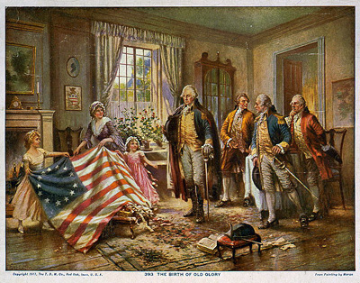 400x314 Blog About Betsy Ross The Flag Press - Betsy Ross Painting