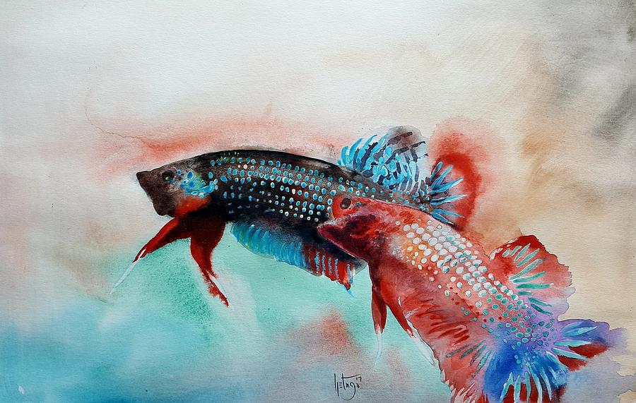 900x571 Flare Painting By Betta Painter - Betta Painting