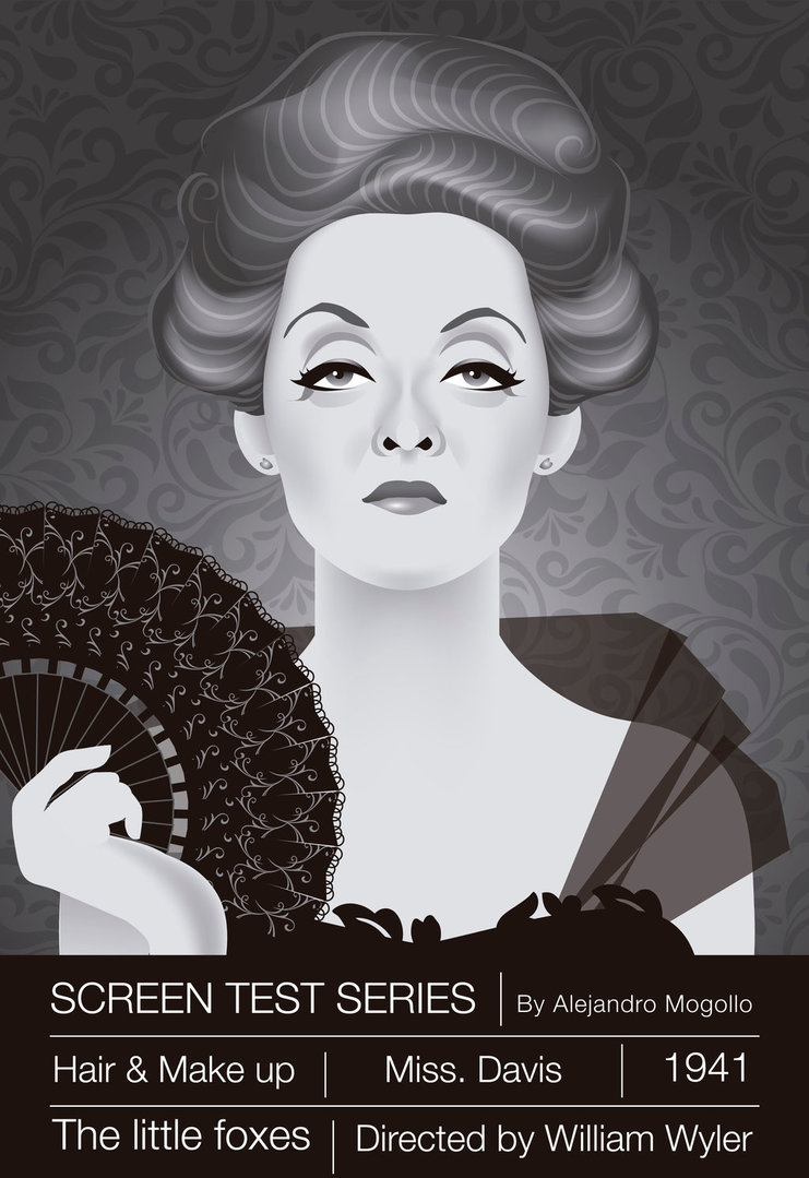 741x1079 Bette Davis By Alejandromogollo - Bette Davis Painting