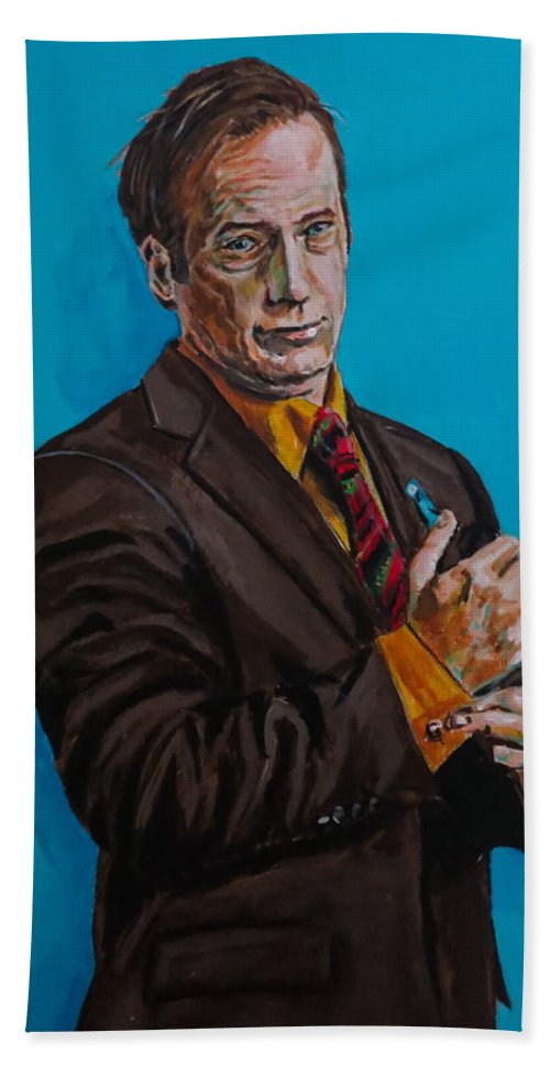500x967 Better Call Saul Beach Sheet For Sale By Joel Tesch - Better Call Saul Painting