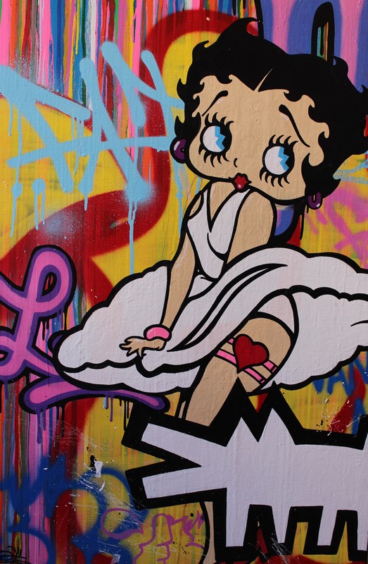 523x800 Fat - Betty Boop Painting