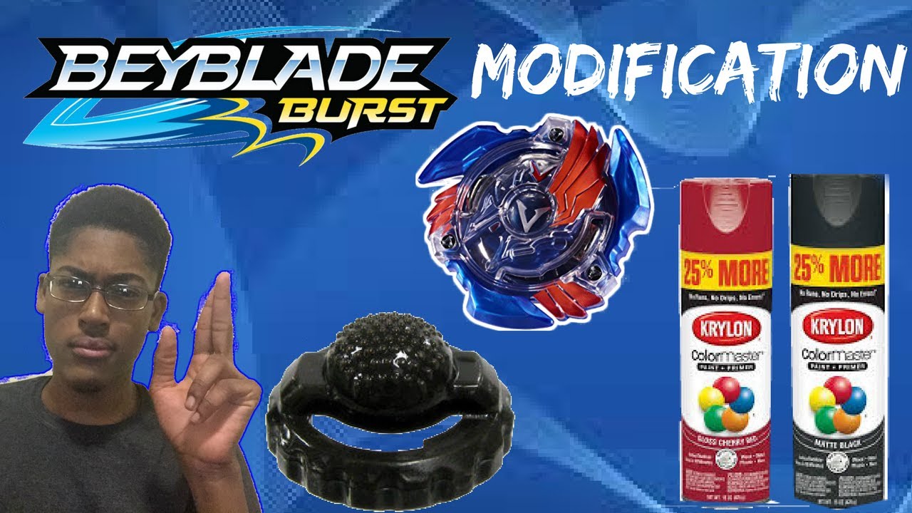 1280x720 Beyblade Burst Modification (Adding Paint And Jog Ball To Valtryek - Beyblade Painting