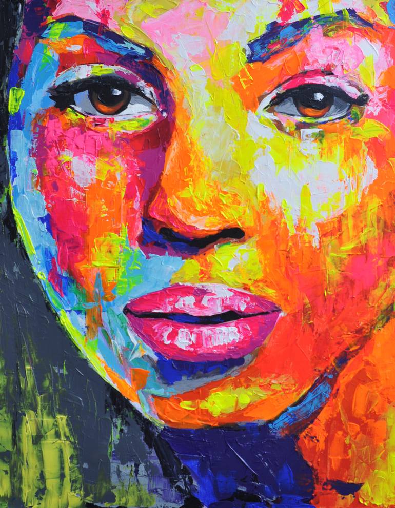 770x991 Saatchi Art Beyonce Painting By Ilya Konyukhov - Beyonce Painting