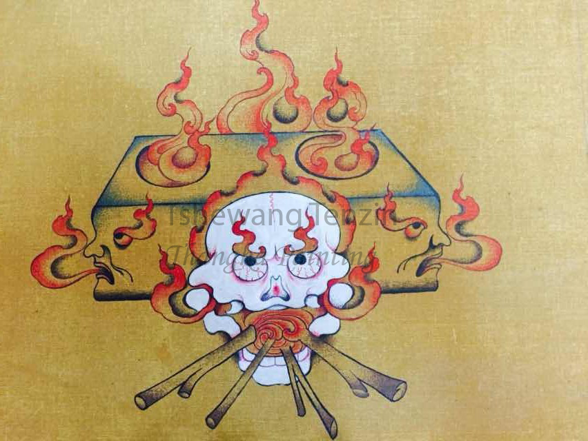 852x640 Thangka Painting Tsewang Tenzin Bhutan Homestay - Bhutanese Painting