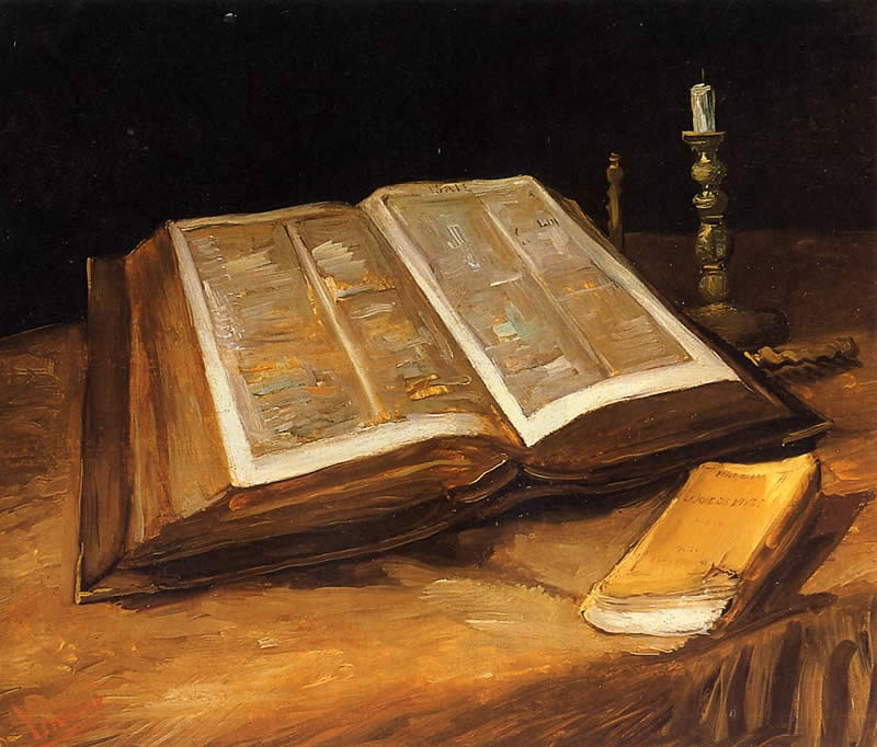 800x682 Vincent Van Gogh Life With Bible Painting Best Paintings For Sale - Bible Painting