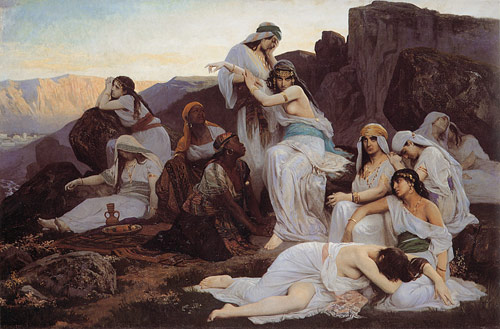 500x329 Women In The Bible Oriental Grief - Bible Painting