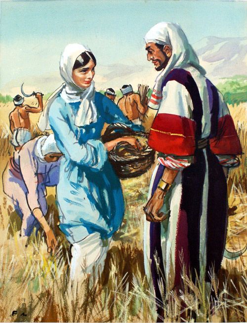 500x652 Paintings From Bible Stories Bible Story 2 (Original) (Signed - Bible Story Painting