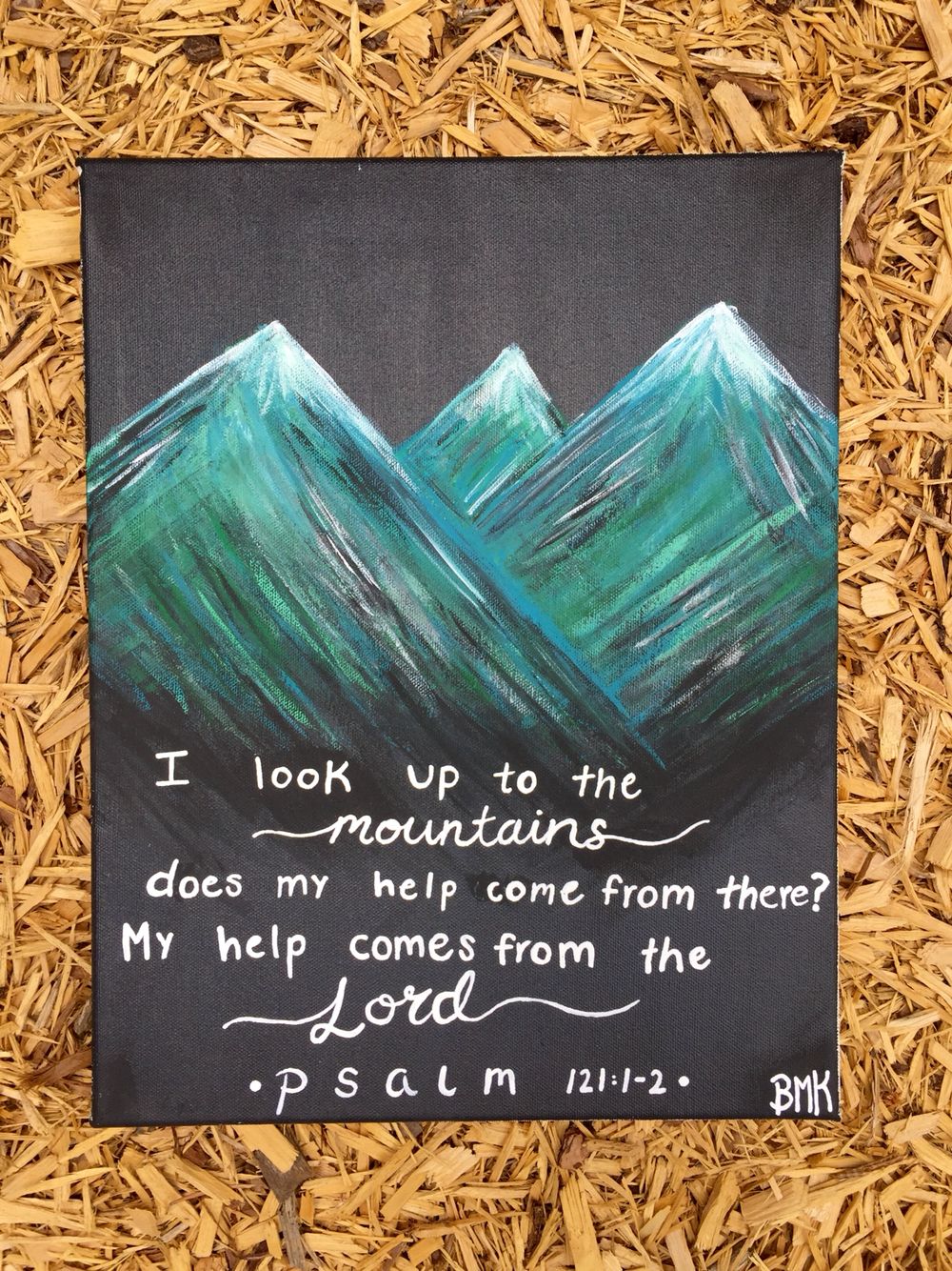 1000x1334 Psalm 1211 2 My Help Comes From The Lord ~~ Bible Verse Canvas - Bible Verse Painting
