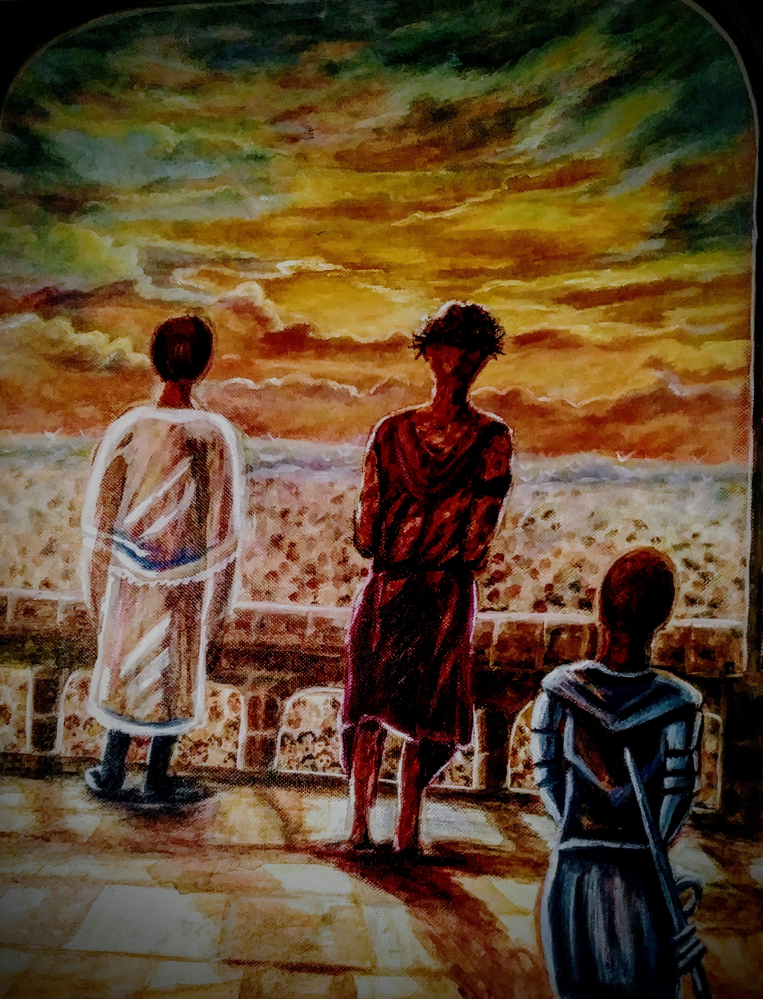 2594x3395 Biblical Paintings By Alyssa Carone Faith With Love - Biblical Painting