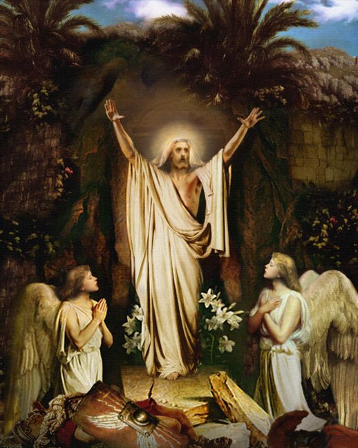 518x648 Jesus ~ Angel Art And A Brief Introduction To Angelology New - Biblical Painting