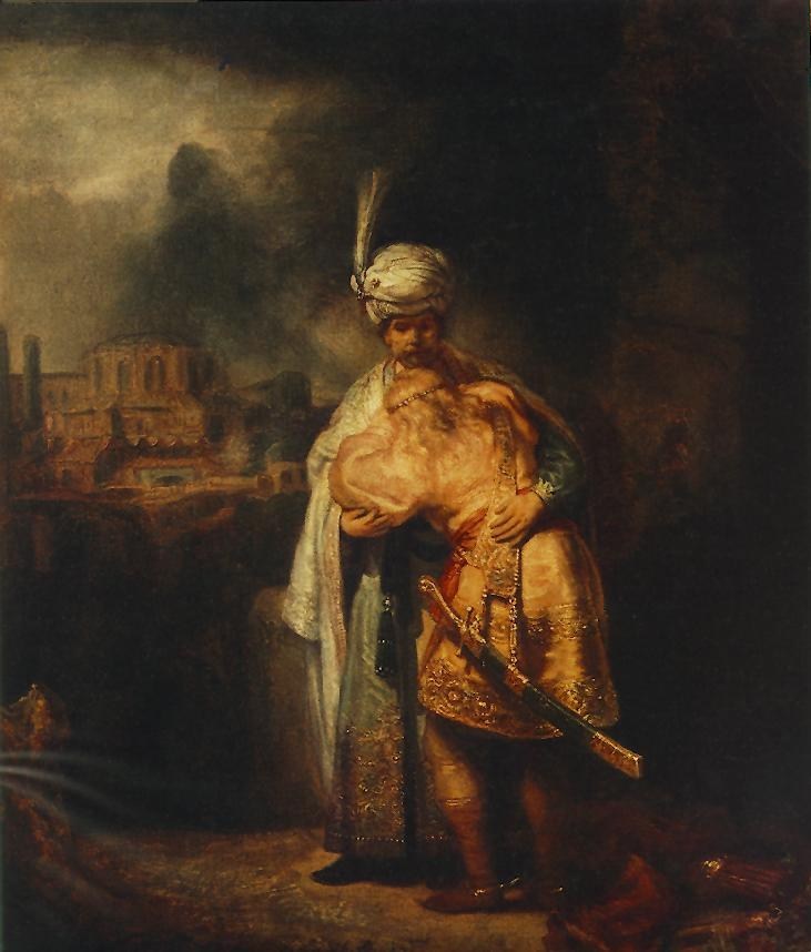 731x858 Rembrandt Biblical Scene Painting Best Biblical Scene Paintings - Biblical Painting