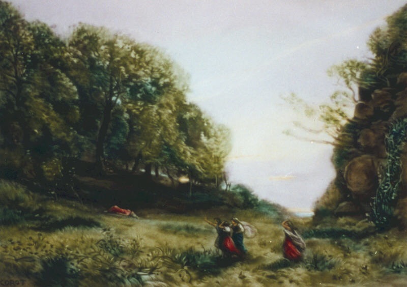 800x564 Intaglio Art Prints Biblis, Landscape, Rural And Genre Art Prints - Biblis Painting