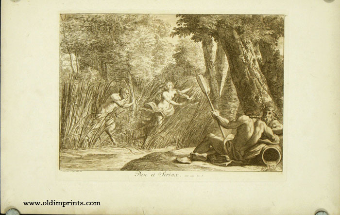 700x442 Pan Et Sirinx. Ovid. Metam. Liyr. I. Biblis Changee En Fontaine - Biblis Painting