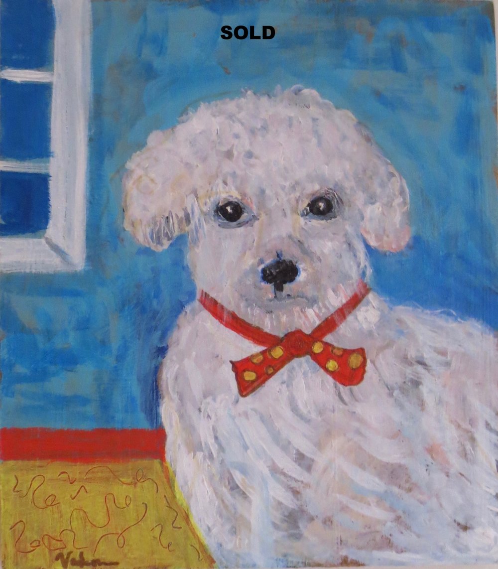 Bichon Painting At PaintingValley Com Explore Collection Of Bichon   Bichon Painting 28 