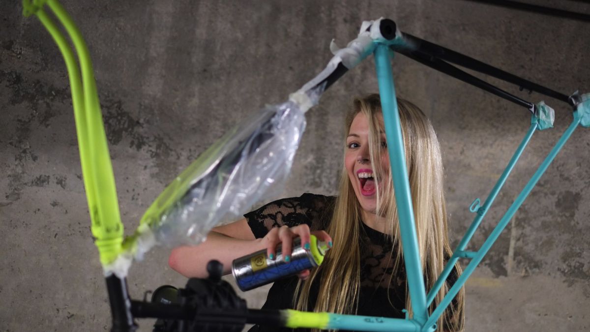 1200x675 Check Out Our Quick, Arty Spray.bike Paint Job - Bicycle Painting