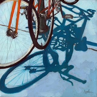 320x320 Together - Bicycle Painting Art