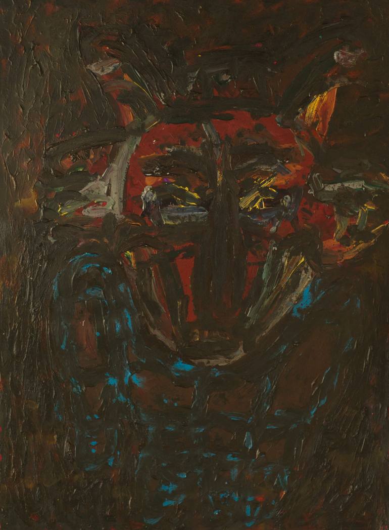 770x1047 Saatchi Art The Big Bad Wolf Painting By Jonathan David Lange - Big Bad Wolf Painting