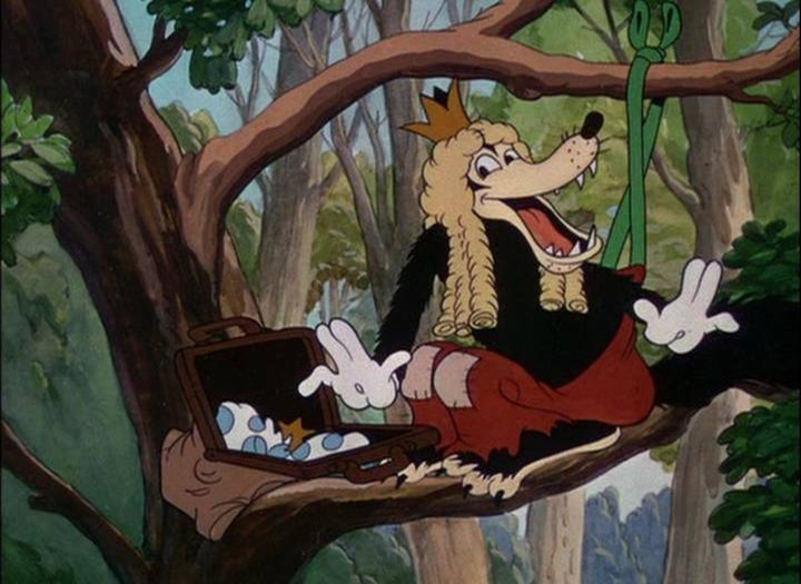 720x525 The Big Bad Wolf Dr. Grob's Animation Review - Big Bad Wolf Painting