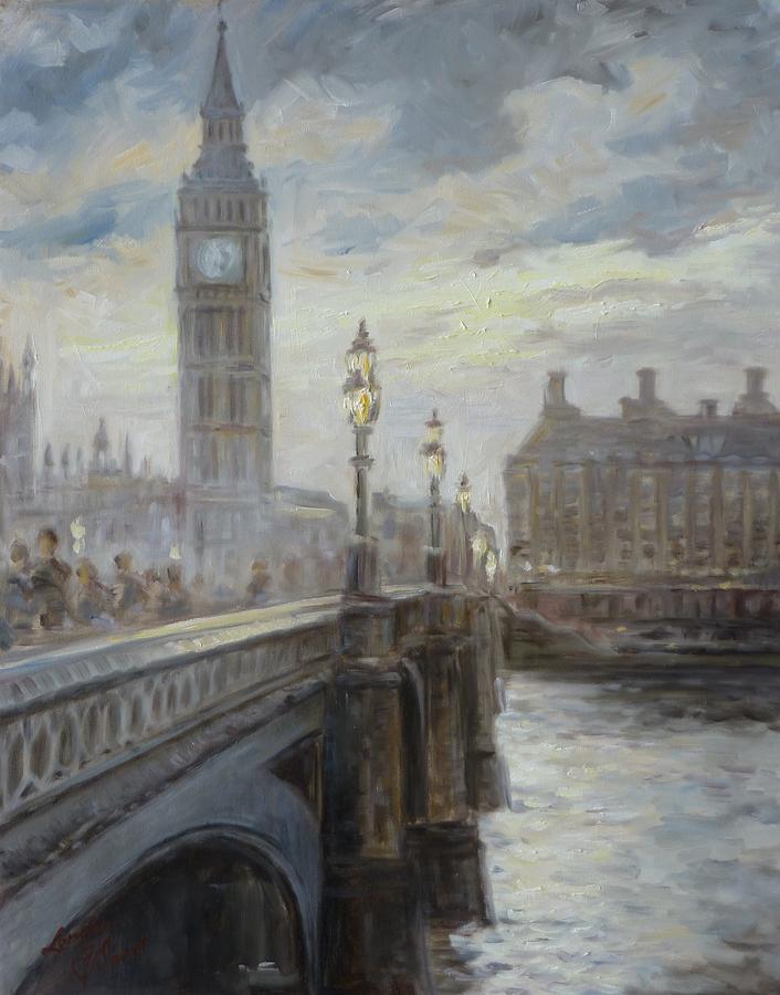 London painting. Мост в Лондоне возле Биг Бена. Лондон Вестминстерский мост вышивка. Биг Бен 19 век акварели. Живопись Лондон Темза.