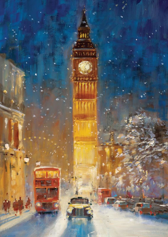 567x800 Big Ben - Big Ben Painting