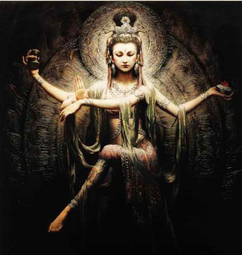 496x522 Hand Painted Large Buddha Head Portrait Oil Painting Chinese - Big Buddha Painting