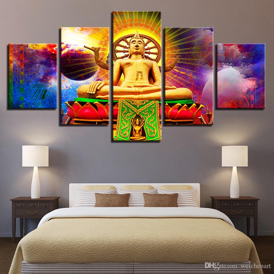 960x960 2018 Canvas Hd Prints Poster Home Decor Koh Samui Big Buddha - Big Buddha Painting