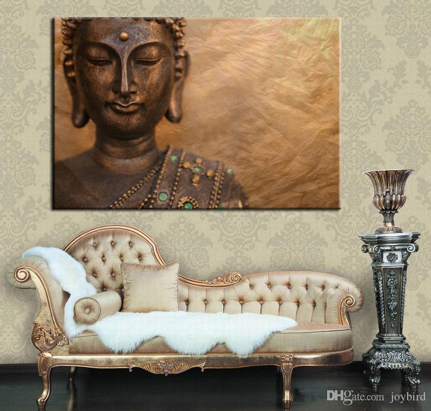 850x811 2018 Unframe Print Painting Large Buddha Poster Hd Digital - Big Buddha Painting