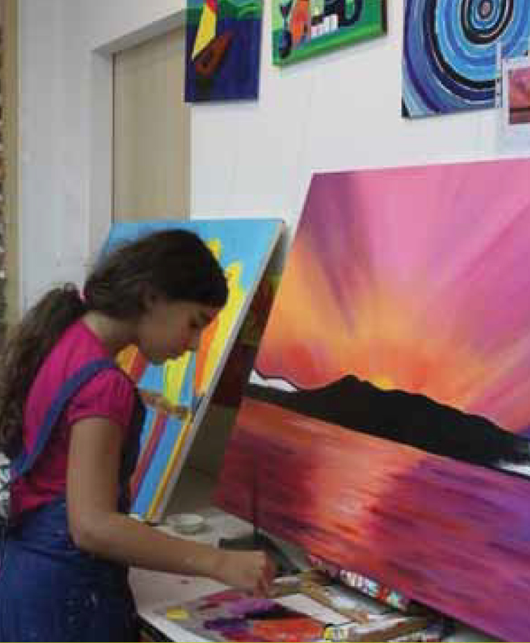 755x916 Big Canvas Painting For Little Ones My Favourite Things (5 15 Years) - Big Canvas Painting