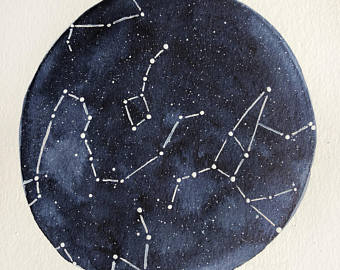 340x270 Big Dipper Painting Etsy - Big Dipper Painting