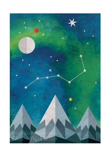 375x531 Image Result For Big Dipper Painting Queen Mother Of The West - Big Dipper Painting