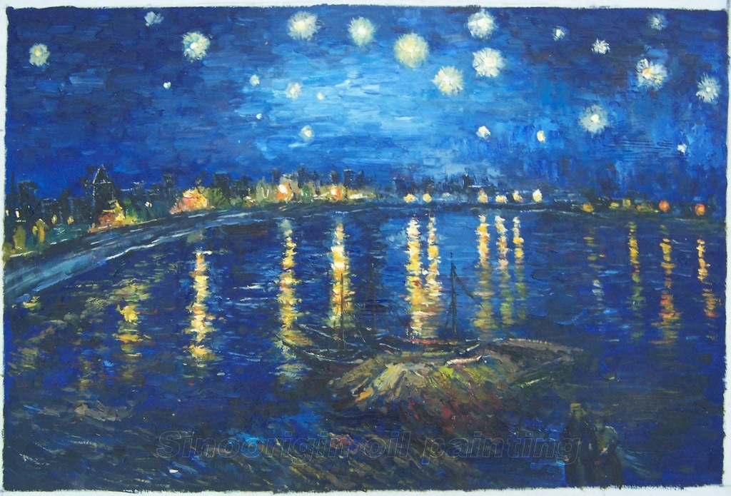 1024x695 Starry Night (Van Gogh Painting) Thecuriousastronomer - Big Dipper Painting
