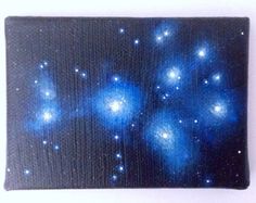 236x187 Big Dipper Constellation Miniature Painting See Best Ideas About - Big Dipper Painting