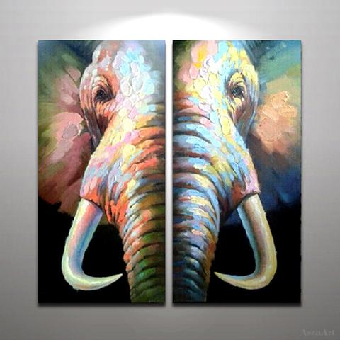 Big Elephant Painting