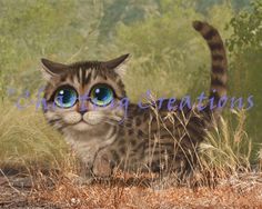 236x188 Ines Margaret Keane Arteanimales Margaret Keane - Big Eyed Cat Painting