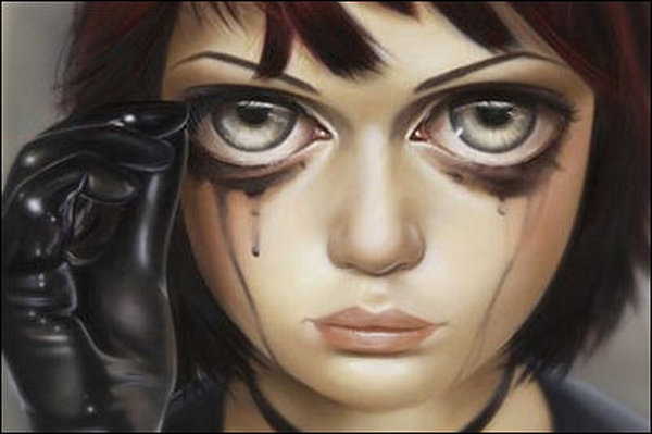 600x399 Big Eyes Ricky's Film Reviews - Big Eyes Painting