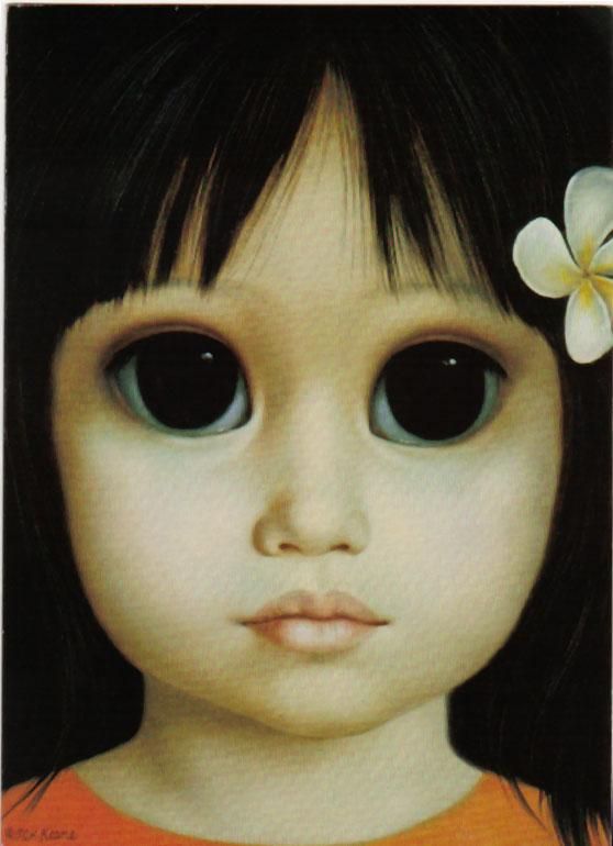 558x770 39 Best Miradas Images On Art Drawings, Glen Arthur - Big Eyes Painting