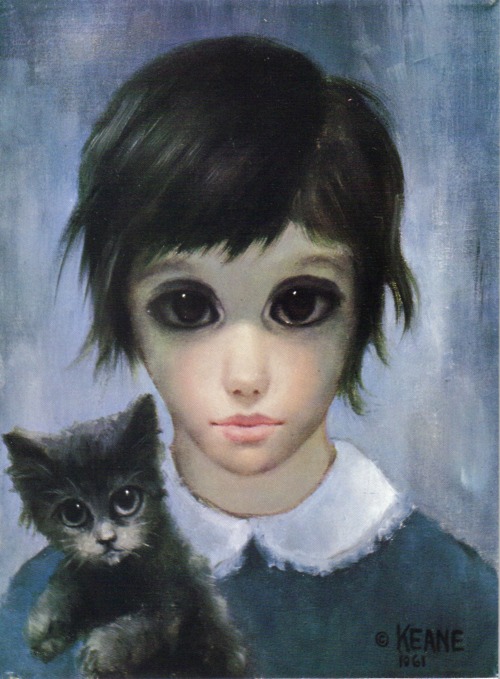 500x679 Sherm Donor Artist Margaret Keane - Big Eyes Painting