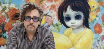 350x168 Big Eyes' Director Tim Burton On Finding Poetry In Bad Paintings - Big Eyes Painting