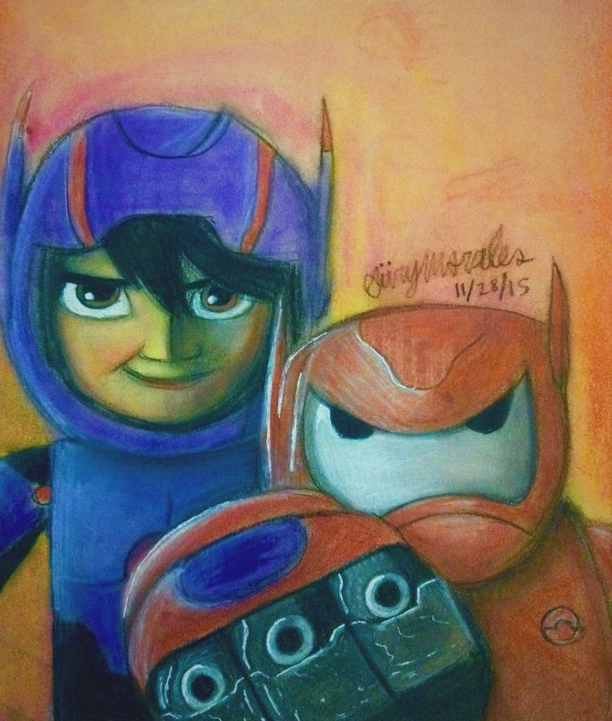 870x1024 Big Hero 6 Disney Amino - Big Hero 6 Painting