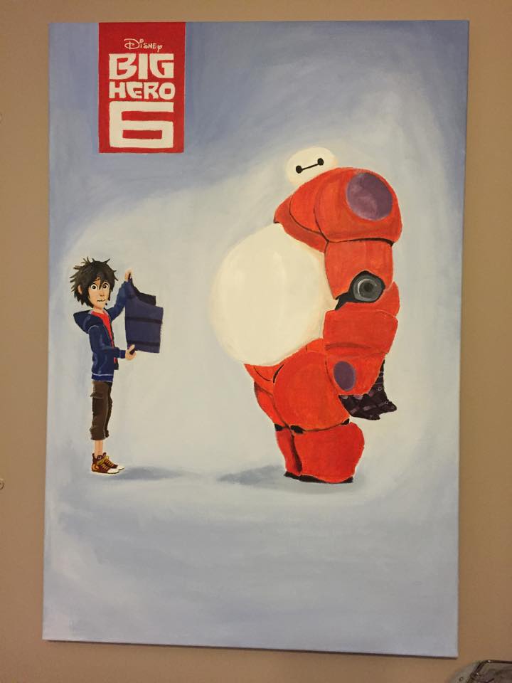720x960 Big Hero 6 Painting By Mionlinkking - Big Hero 6 Painting