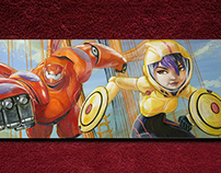 202x158 Big Hero 6 Painting On Behance - Big Hero 6 Painting