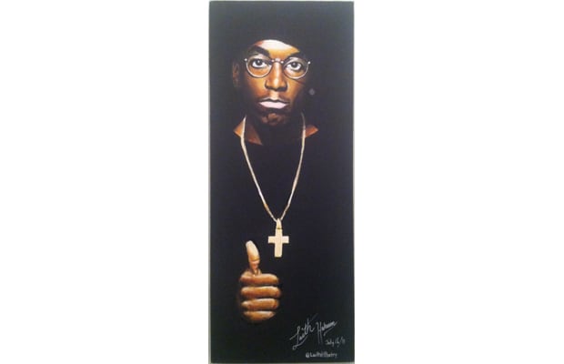 620x400 He Hides Random Pittsburgh References In A Lot Of His Verses - Big L Painting