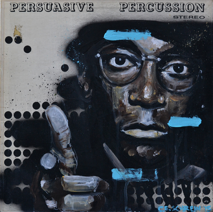 702x698 Live Painting + Vinyl Portraits - Big L Painting