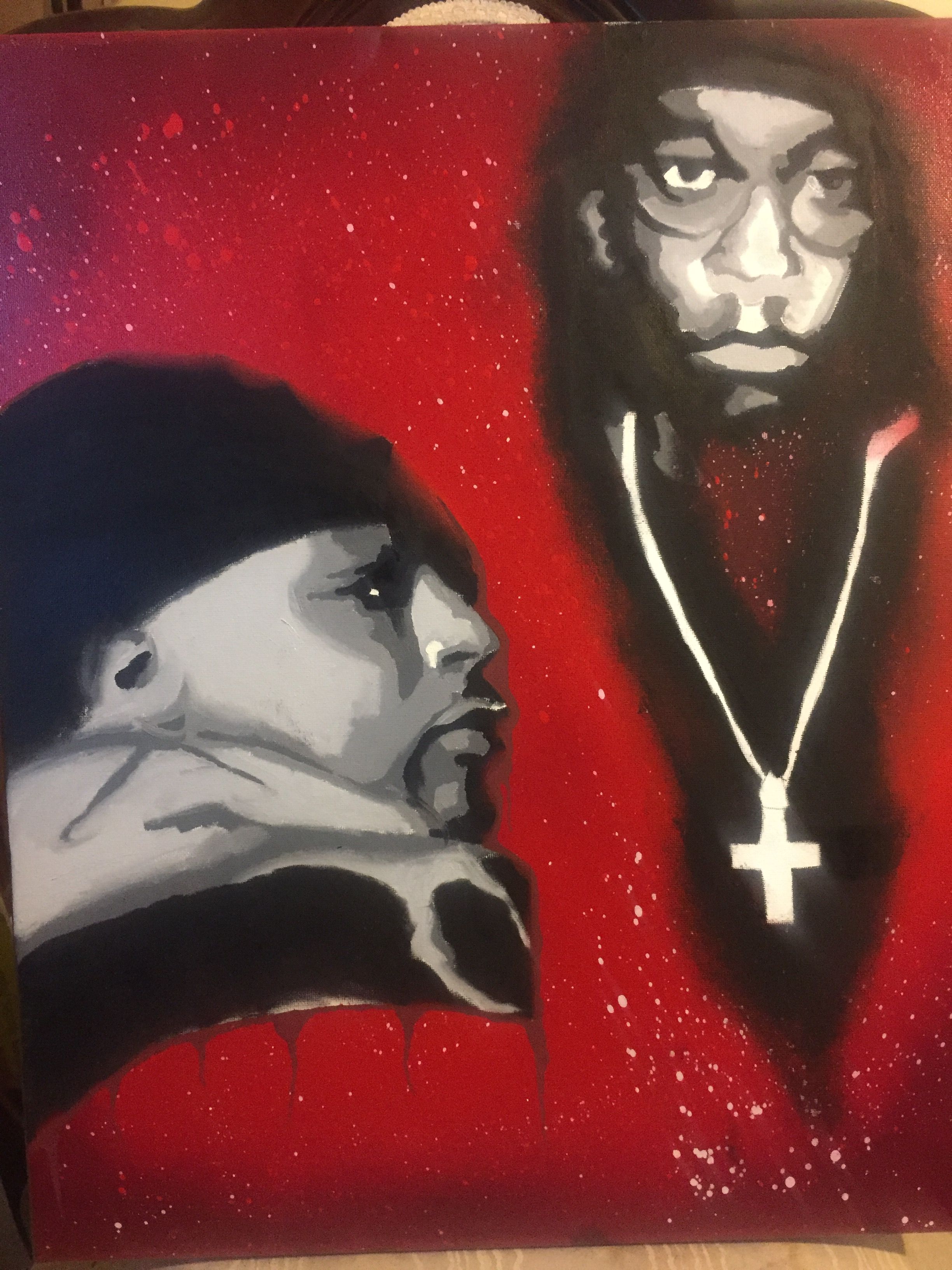2448x3264 Ocig L Painting By Supreme Sniper - Big L Painting