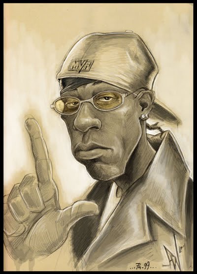 400x557 Underground Boom Bap - Big L Painting