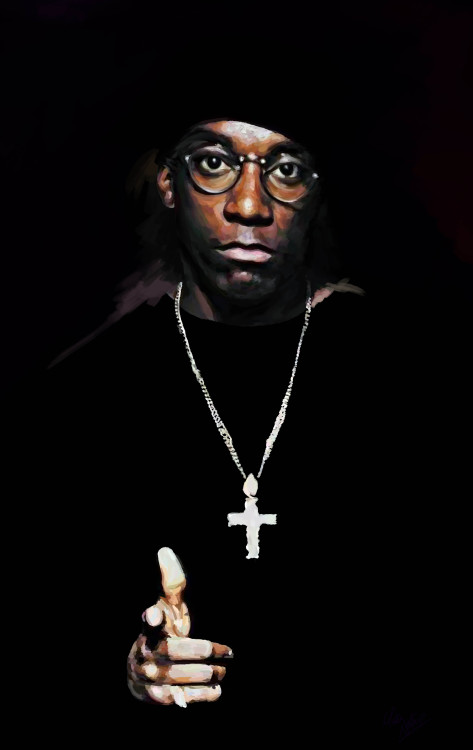 473x750 Art Hip Hop Rap Dope Sick Old School Digital Art Legend Goat - Big L Painting