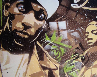 340x270 Big L Ditc Harlem Mcs Djs New York Hip Hop 90s Black Music - Big L Painting