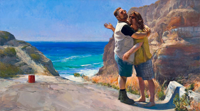 800x445 The Big Lebowski Painted After Classic Art Works Gizmodo Australia - Big Lebowski Painting