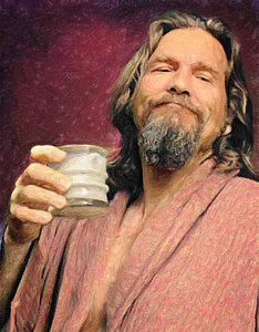 234x300 The Big Lebowski Paintings Fine Art America - Big Lebowski Painting