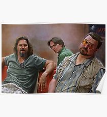 210x230 The Dude Painting Amp Mixed Media Posters Redbubble - Big Lebowski Painting